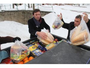 Kar Mahsurlarına Gıda Yardımı