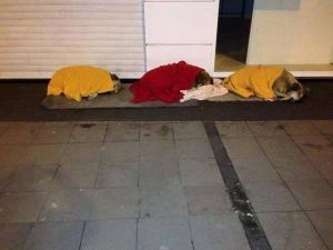 İzmirliler, Üşüyen Sokak Köpeklerinin Üzerini Battaniyeyle Örttü