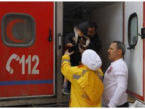 Rizede 3 Yaşındaki Hasta Paletli Ambulans İle Kurtarıldı