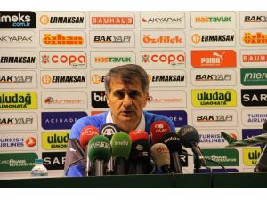 Şenol Güneş, Gelecek İçin Umutlu Konuştu