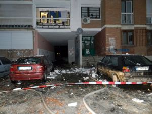 Priştine’de Tüp Bomba Gibi Patladı: 2 Yaralı