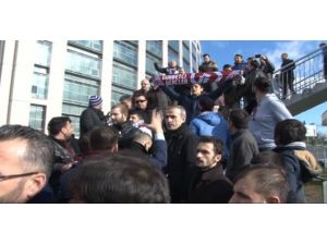 Trabzonspor Taraftarı Çağlayan’ı Karıştırdı