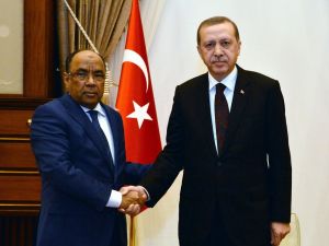 Cumhurbaşkanı Erdoğan, Moritanya Dışişleri Ve İşbirliği Bakanı Teguedi’yi Kabul Etti