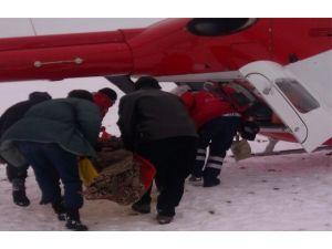 Helikopterli Hasta Kurtarma Operasyonu