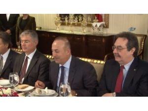 Çavuşoğlu İle Eroğlu Yemekte Buluştu