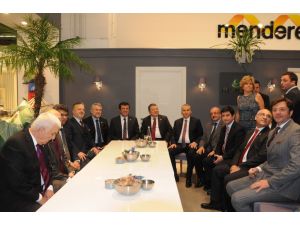 Bakan Zeybekci, Frankfurt’ta Ev Tekstili Fuarına Katıldı