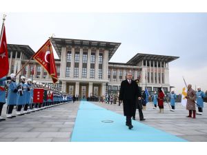 Azerbaycan Devlet Başkanı Aliyev Ankarada