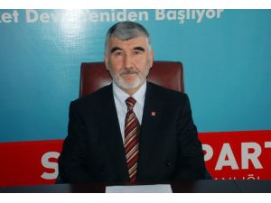 Sp İl Başkanı Veysel Çetinkaya: