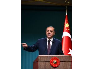 Cumhurbaşkanı Erdoğan, Türkiye Genç İşadamları Konfederasyonu Heyetini Kabul Etti