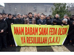 Diyarbakır’da Charlie Hebdo Dergisine Tepki