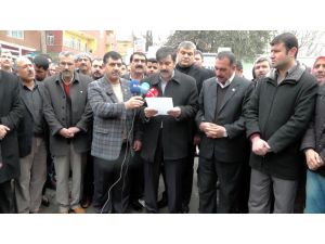 Ceylanpınarda Stklardan Charlıe Hebdo Tepkisi