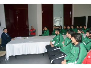 Başkan Hasan Kıbrıslıoğlundan Kampa Ziyaret