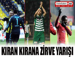Kıran kırana zirve yarışı