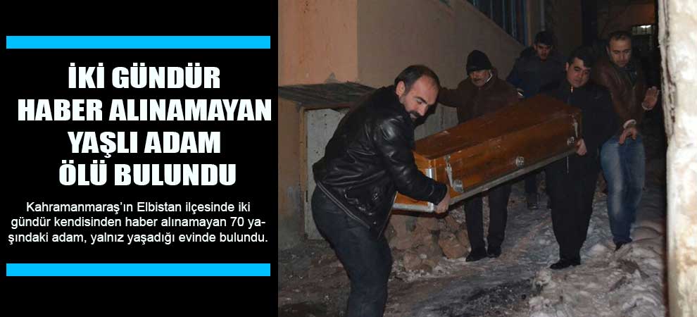 İki Gündür Haber Alınamayan Yaşlı Adam Ölü Bulundu