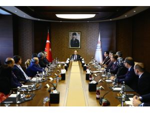 Bakan Çağatay Kılıç, Samsun Dernekler Federasyonu Üyelerini Kabul Etti
