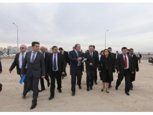 Gaziantep Şehir Hastanesi’nin Yapılacağı Arazide İnceleme