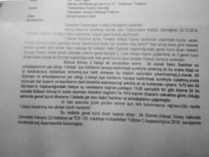 Trabzonsporlular Platformu Yine Uyardı