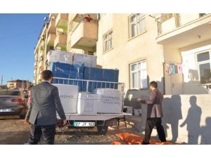 Madenci Ailelerine Yardımlar Devam Ediyor