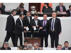 Yüce Divan Oylamasında Renkli Görüntüler