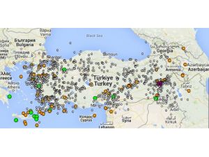 Van’da Korkutan Deprem