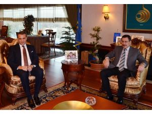 Fikret Ormandan Ankara Büyükşehir Belediye Başkanı Gökçeke Ziyaret