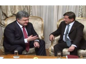 Ukrayna Cumhurbaşkanı İle Bir Araya Geldi