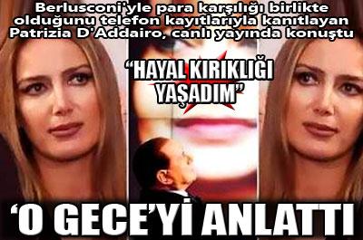 O geceyi anlattı