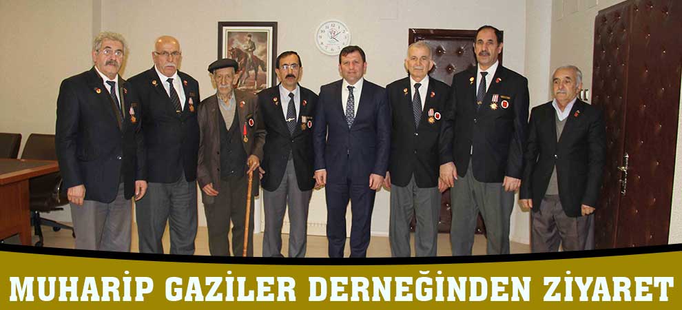Muharip Gaziler Derneğinden Ziyaret
