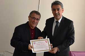 Görevleri Sona Eren Mütevelli Heyete Teşekkür Belgesi