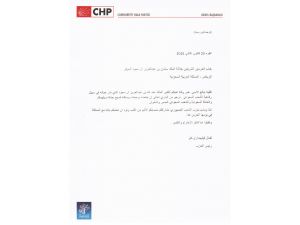 Kılıçdaroğlundan Suudi Arabistan Kralı İçin Arapça Taziye Mektubu