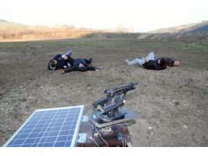 “Solar Enerjili Tam Bağımsız Robot Silah” Yaptı