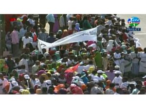 Erdoğan Cibuti’de Böyle Karışılandı