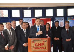 Chp Genel Başkan Yardımcısı Umut Oran Tunceli’de