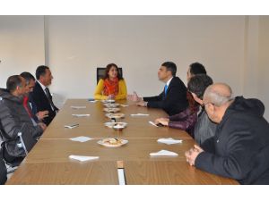 Umut Oran’dan Tunceli Barosuna Ziyaret