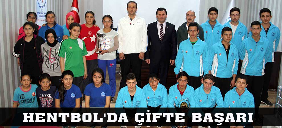 Hentbolda Çifte Başarı