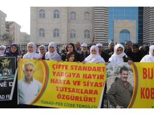 Kck Davasının Başka İllere Taşınması Cizre’de Protesto Edildi