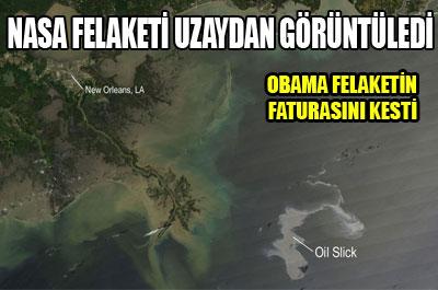 NASA felaketi uzaydan görüntüledi 