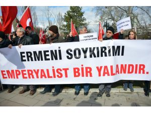 Başkent’te Perinçek Davası Protesto Edildi