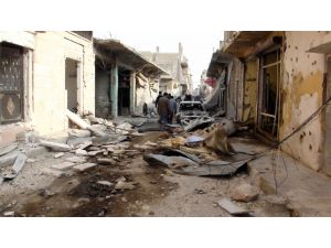 Kobani Kenti Harabeye Döndü