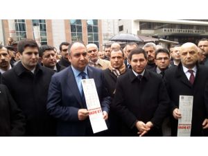 Mhp’lilerden Bedaş Önünde Eylem