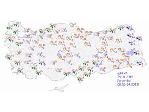 Yurtta Hava Durumu