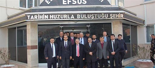 Başkan Mahçiçek’ten Afşin Belediyesine Ziyaret