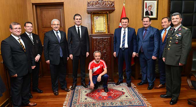 Bakan Çelik’ten Büyükşehir’e Ziyaret