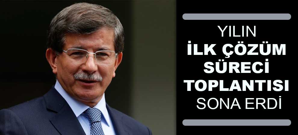 Yılın İlk Çözüm Süreci Toplantısı Sona Erdi