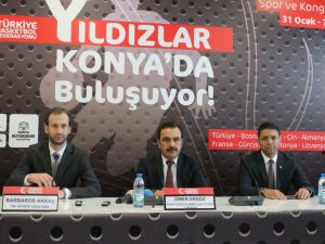 Pınar Uluslararası Yıldız Erkekler Basketbol Turnuvası Konya’da Başlıyor