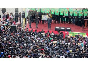 Iğdır’da Öcalana Özgürlük Mitingi