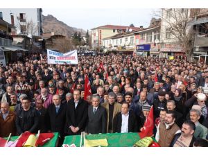 Yusufeliler’den Cenaze Namazlı, Tabutlu Eylem