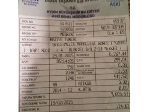 Kuşadası’nda Vatandaşa Su Faturası Şoku