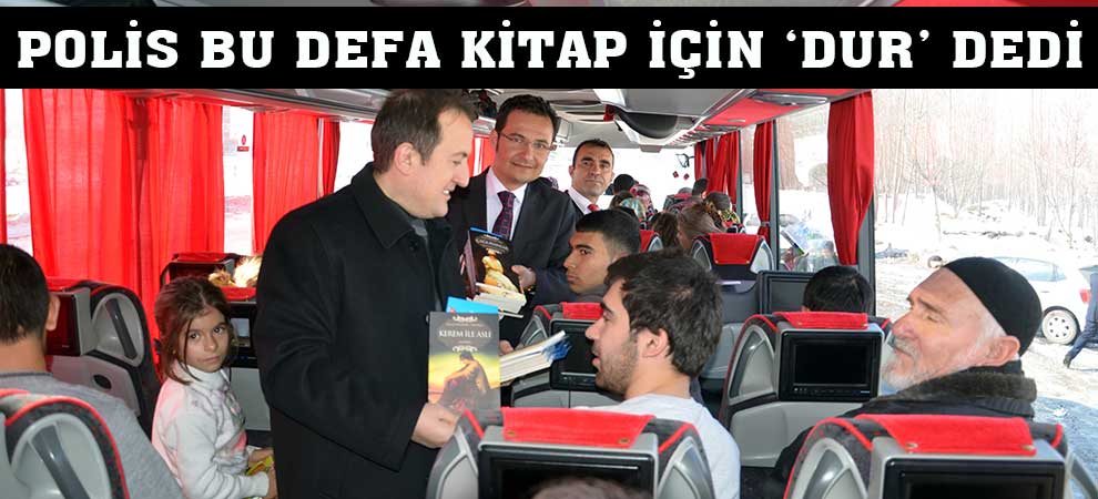 Polis Bu Defa Kitap İçin ‘Dur’ Dedi  