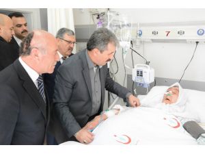 Bbp Genel Başkanı Destici, Fidan Yazıcıoğlu’nu Ziyaret Etti